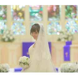 釈由美子、純白ウェディングドレスで挙式・披露宴「夢のなかにいるみたい」／オフィシャルブログ（Ameba）より