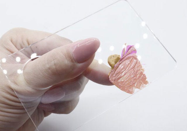 ダイソー　ネイルパレット　コスメ　調色