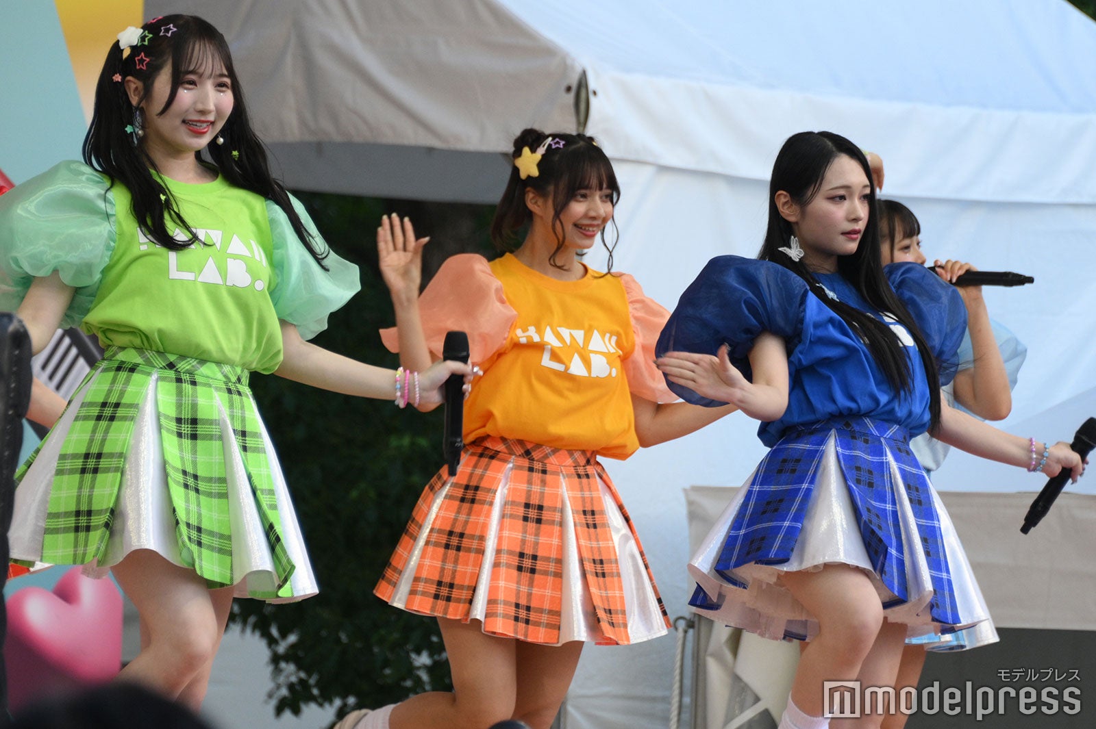 小川奈々子、南なつ、桐原美月／CANDY TUNE（C）モデルプレス