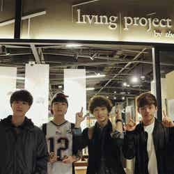 living project by the eslite／JK、Shawn、Hank、Mark／画像提供：所属事務所