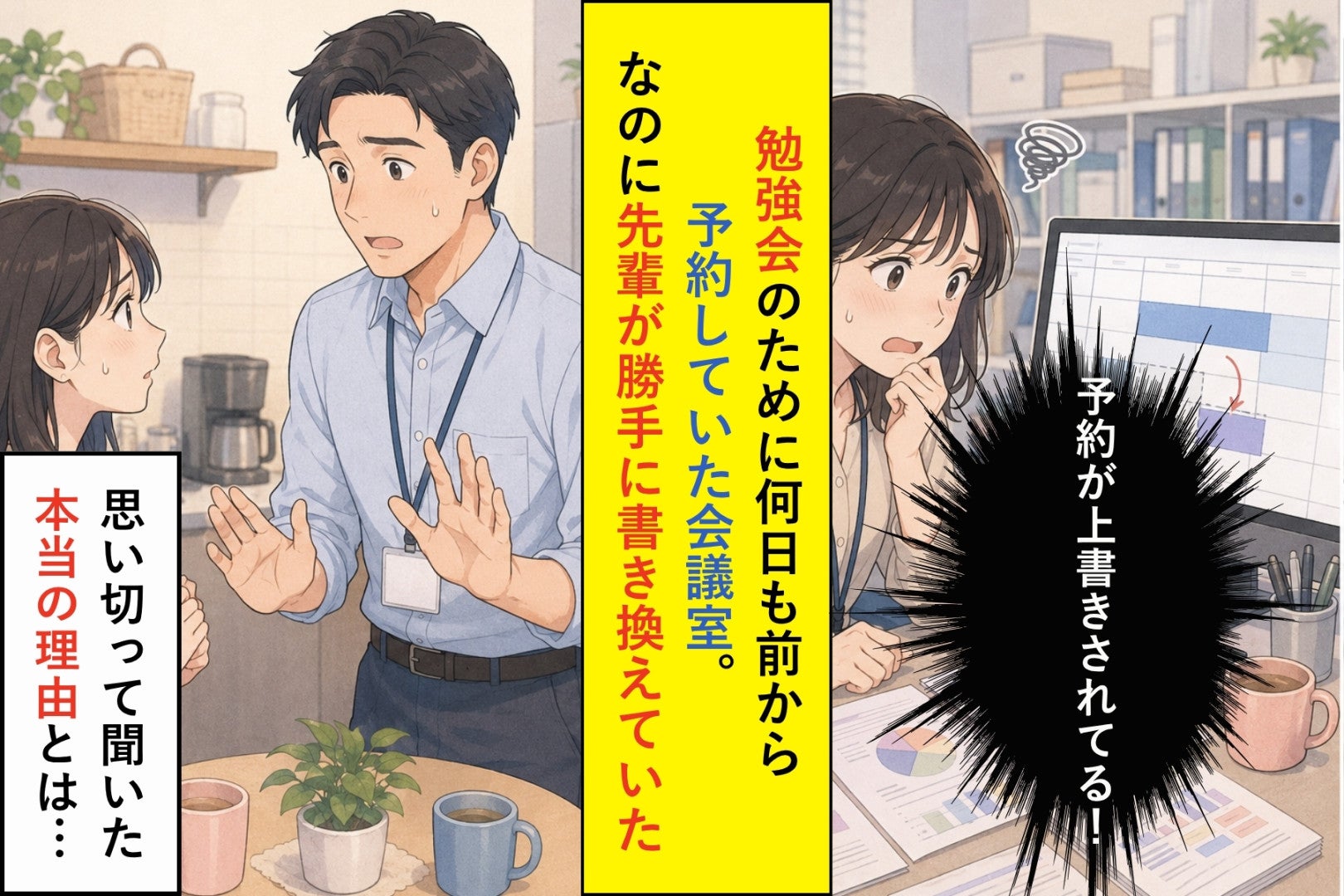 「私の予約、勝手に変えました？」件名も消えていた→消されたと思った予約の本当の意味