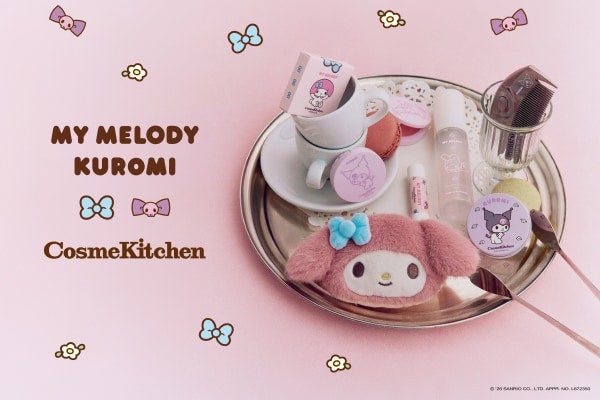使うたびときめくかわいさ。Cosme Kitchenからマイメロディ＆クロミのコラボアイテムが登場！