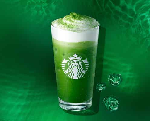 スタバ新作「涼み 抹茶 ムース ティー」抹茶本来の香りやほろ苦さ際立つ涼やかな一杯