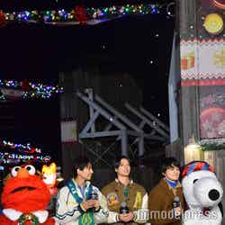 (右から)北村匠海、阿久根温世、竹野世梛(C)モデルプレス