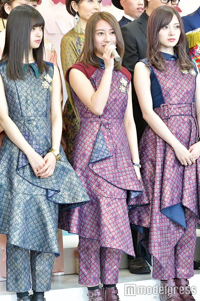 齋藤飛鳥、桜井玲香、白石麻衣 (C)モデルプレス