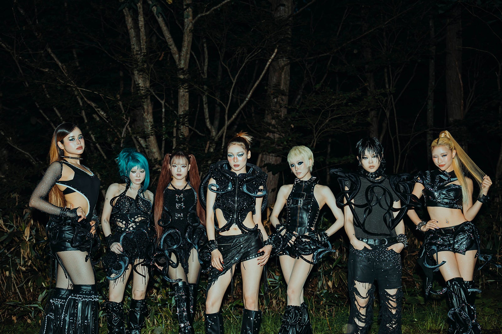 HARVEY、HINATA、JURIA、JURIN、CHISA、COCONA、MAYA（提供写真）