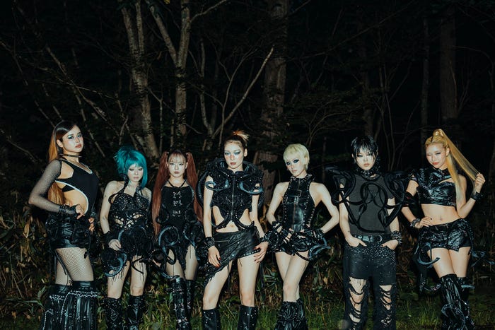 HARVEY、HINATA、JURIA、JURIN、CHISA、COCONA、MAYA(提供写真)