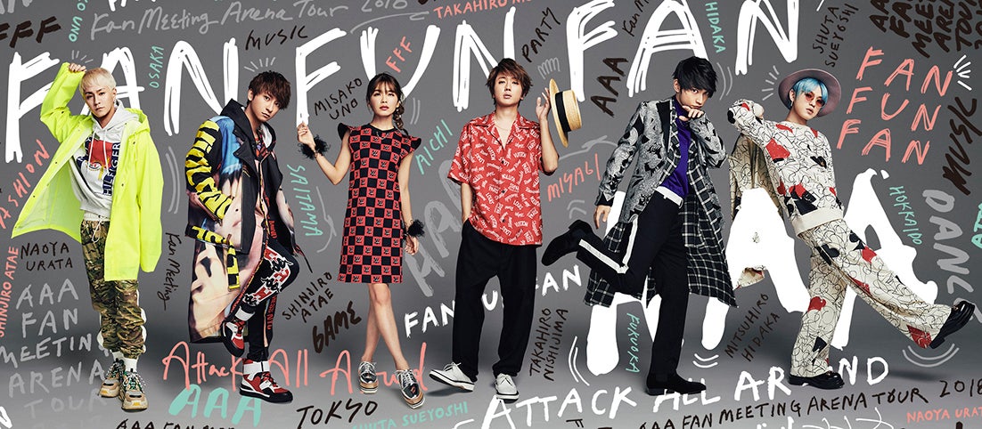 AAA、2年連続の4大ドームツアー決定