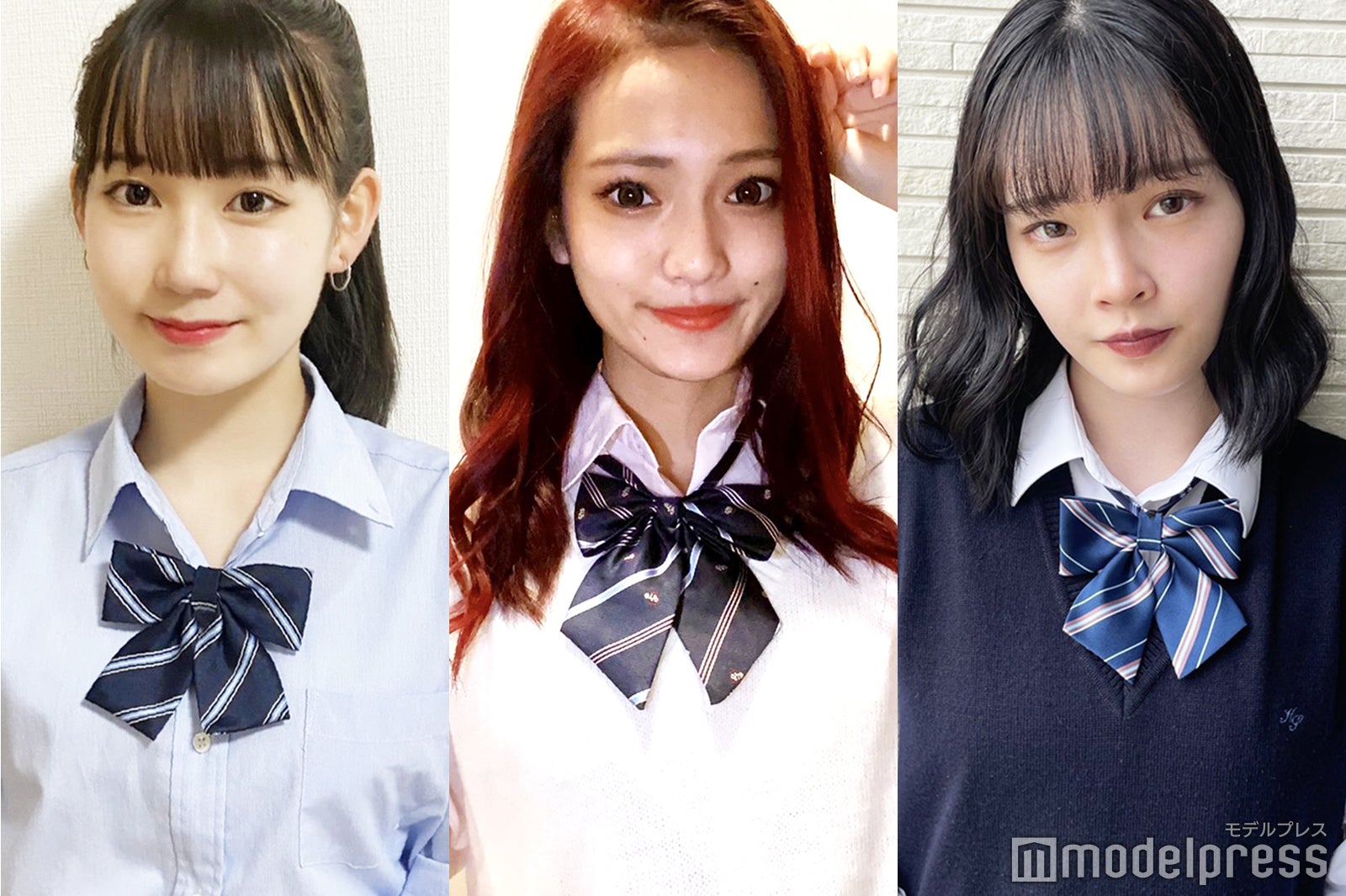 「高一ミスコン2021」暫定上位5名の一部