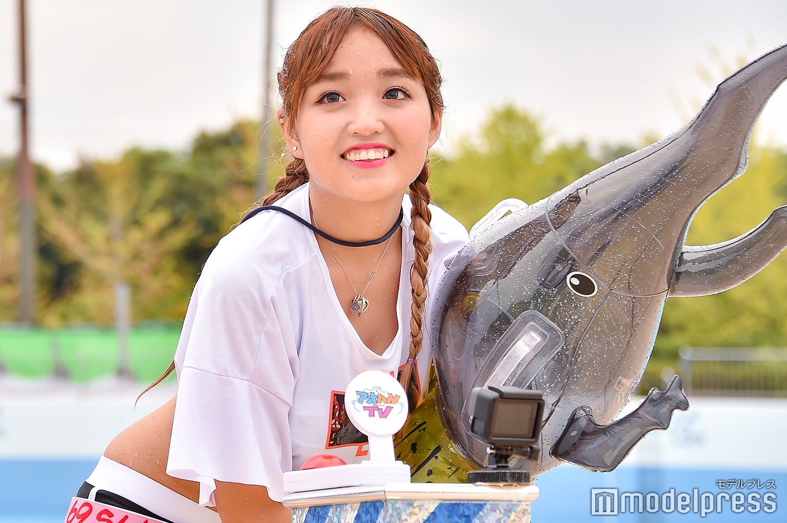 ねおんつぇる（山崎嶺緒）／（C）モデルプレス