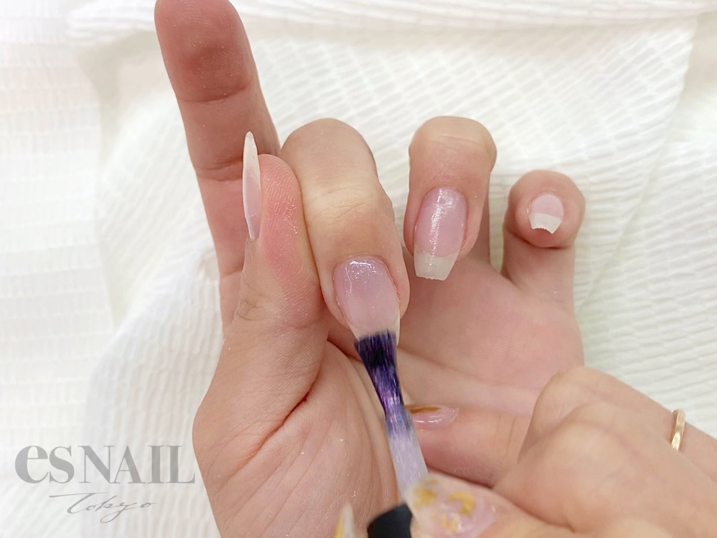 セルフ韓国ネイル講座（画像提供：esNAIL）