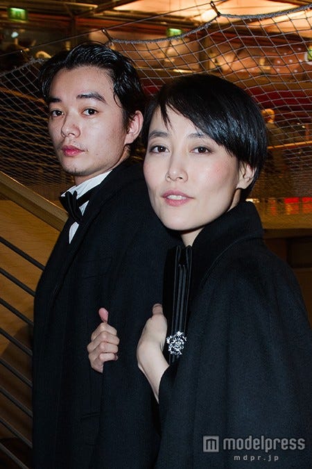 (左から)染谷将太、菊地凜子/photo:Getty Images