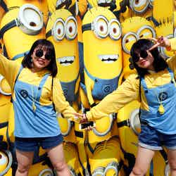 コスチュームで「ミニオン」に変身/画像提供:Van Wagner International, LLC