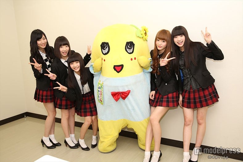 Popteen志田友美ら「夢アド」、ふなっしーと共演 女子高生に熱いエール