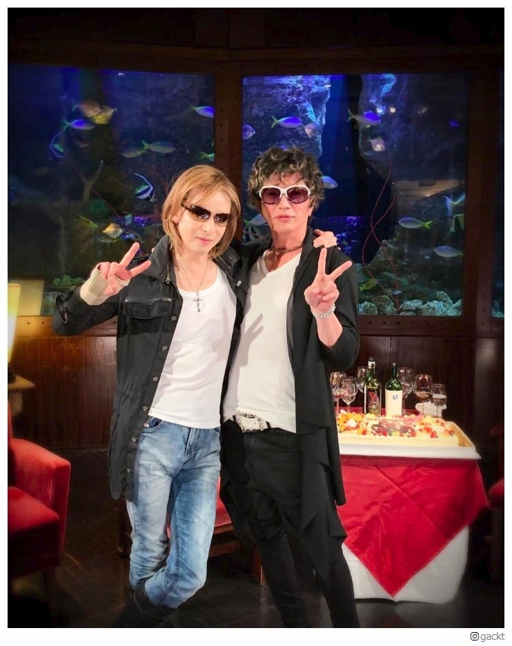 GACKT“兄ちゃん”X JAPAN・YOSHIKIのバースデー祝福　愛が溢れるメッセージに反響