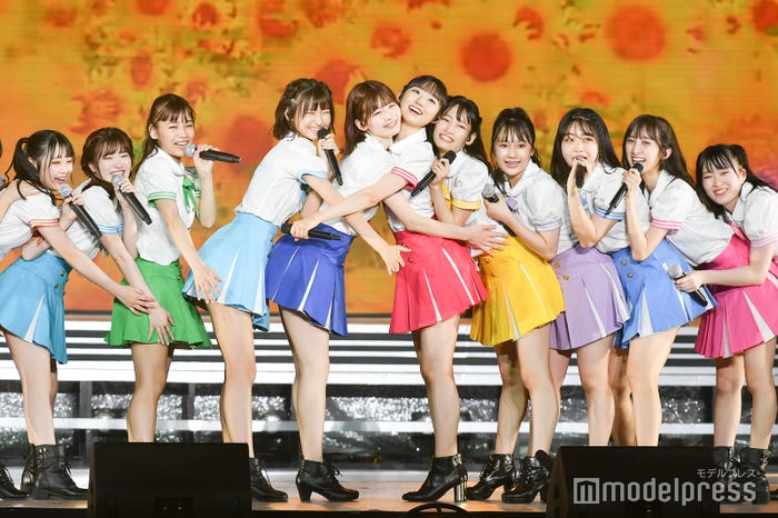 佐藤美波、武藤小麟、安田叶、本間麻衣、浅井七海、山内瑞葵、黒須遥香、鈴木くるみ、道枝咲、長友彩海、山根涼羽「AKB48単独コンサート ~好きならば好きだと⾔おう~」(C)モデルプレス