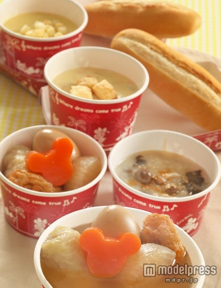 東京ディズニーランド＆シー、キュートな冬期間限定メニューが登場