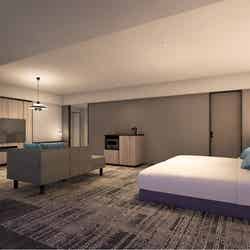 プレミアムツインルーム完成イメージ/画像提供:HMJ