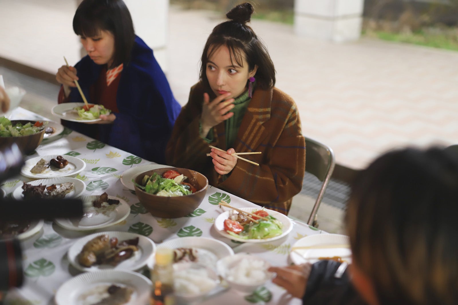 番組の様子（C）テレビ熊本