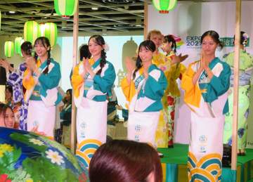 ニコラモデル4人が♪月が出た～ 盆踊りに初挑戦「テンションが上がっている」「すてきな浴衣を着て楽しみ」