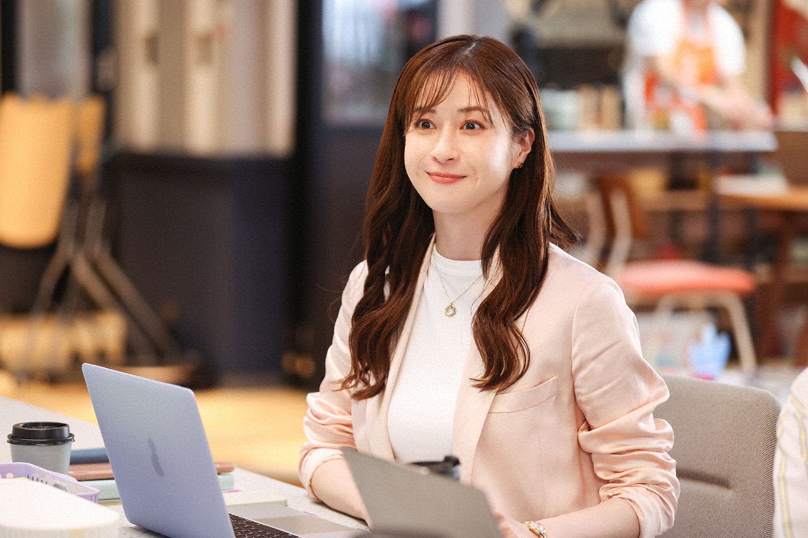 【未使用】♥松本若菜さん♥『西園寺さんは家事をしない』ROSE BUD ワンピ 未使用】♥松本若菜さん♥『西園寺さんは家事をしない』ROSE BUD