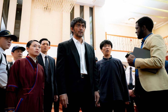 二階堂ふみ、竜星涼、阿部寛、堺雅人「VIVANT」第2話より(C)TBS