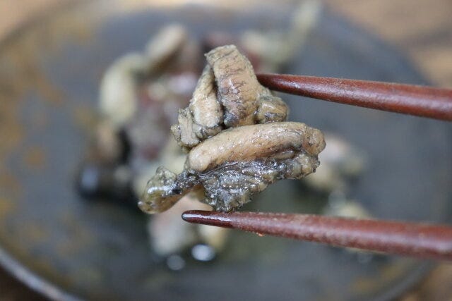 宮崎名物鶏炭火焼　ダイソー　食感