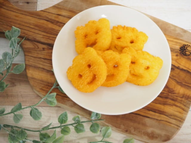 業務スーパーベアスマイルポテト盛り付け写真