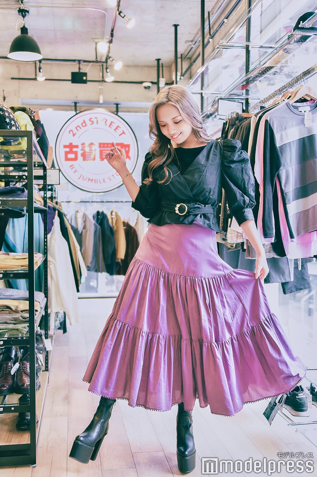 ねおが選ぶ1万円春コーデ （C）モデルプレス