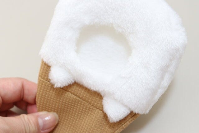 ぬいプラスきぐるみアイスクリーム　デザイン