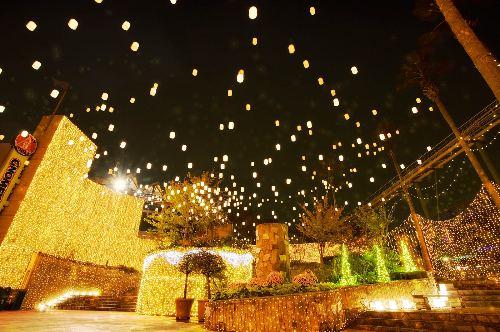 ランタンカーニバル広場／画像提供：京阪電気鉄道