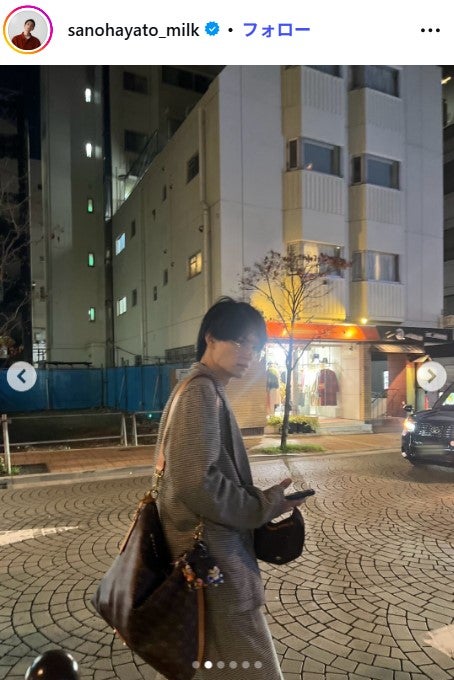 佐野勇斗Instagramより