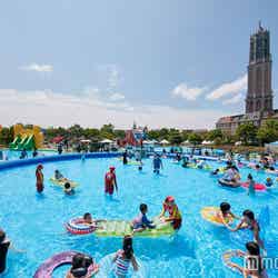 大阪に夏限定ウォーターパーク誕生 スライダー&巨大プールが集う“水の王国”/画像提供:ハウステンボス