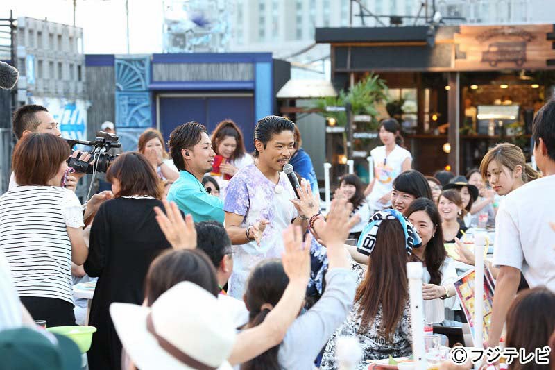 EXILE松本利夫、サプライズ登場で1000人が興奮「いつもは1人でさみしい」