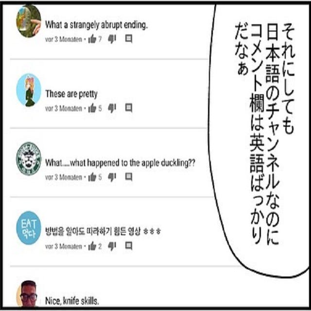 何で 日本語のお料理レシピの動画には何故か英語のコメントで溢れていて 海外で子育て ドイツ生活の日常日記 モデルプレス