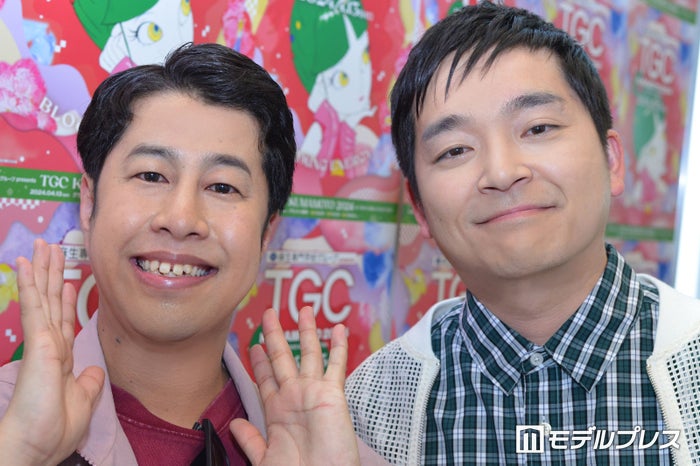 「TGC」初出演・ウエストランド「有吉さんとかにチクりそう」みちょぱに舞台裏で忠告「M-1」チャンピオンの“夢を叶える秘訣”とは＜モデルプレスインタビュー＞