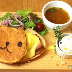 「ナチュラルベーカリー特製カピバラさんエッグベネディクト」¥1,580(C)TRYWORKS【モデルプレス】