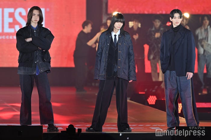 嵐翔真、海谷遠音、石川愛大(C)モデルプレス