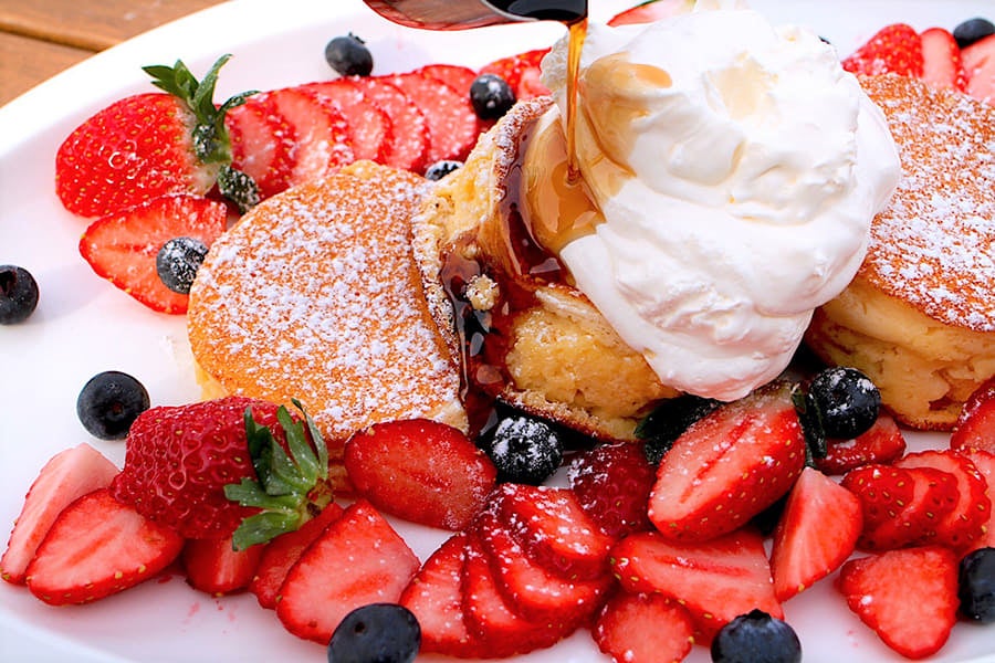 NORTHSHORE CAFÉ ＆ DAINING アクアシティお台場店 「パンケーキ ベリーベリー」（1,700円）3