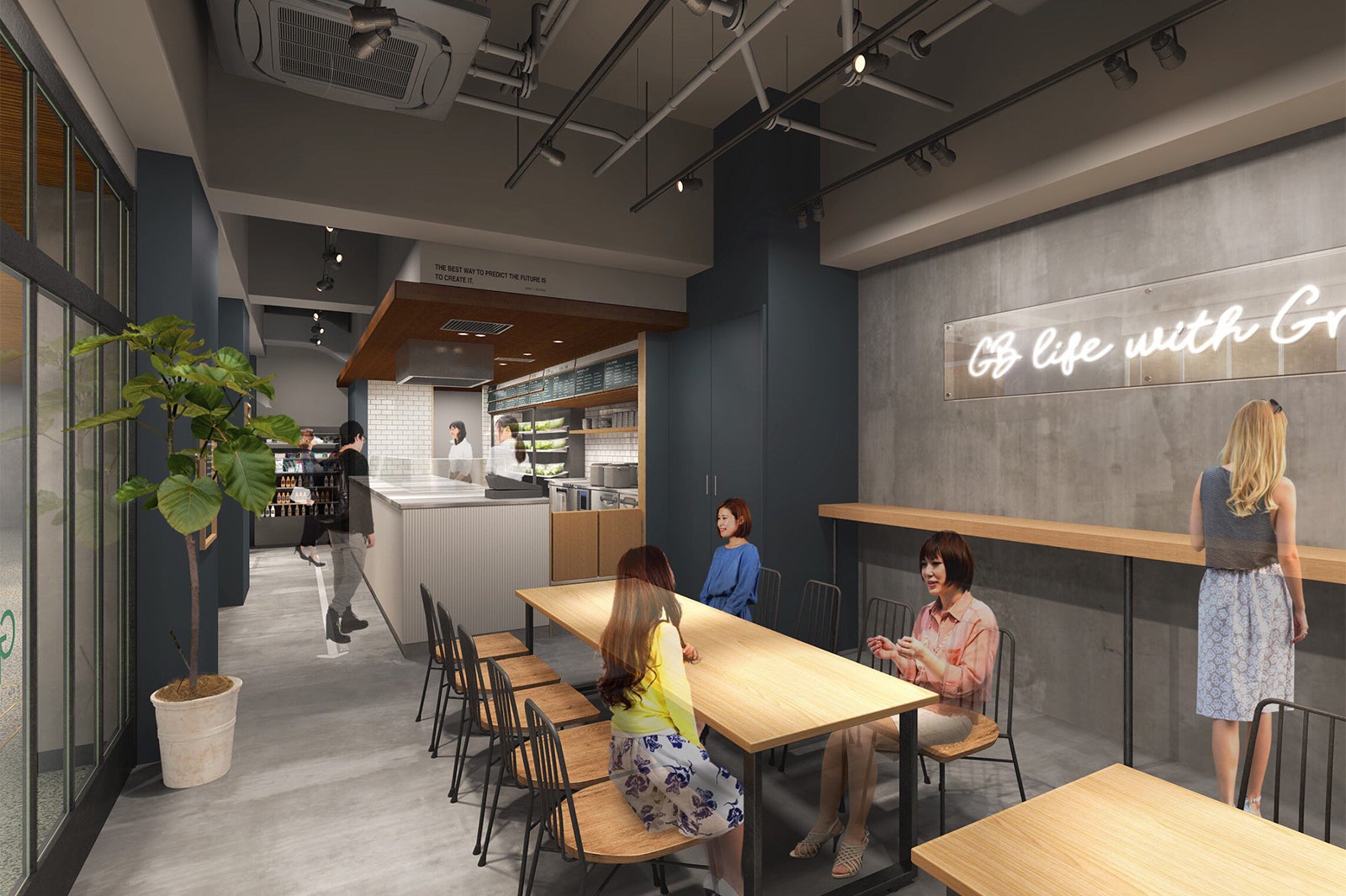 GREEN BROTHERS青山一丁目店 内観イメージ／画像提供：FTG Company