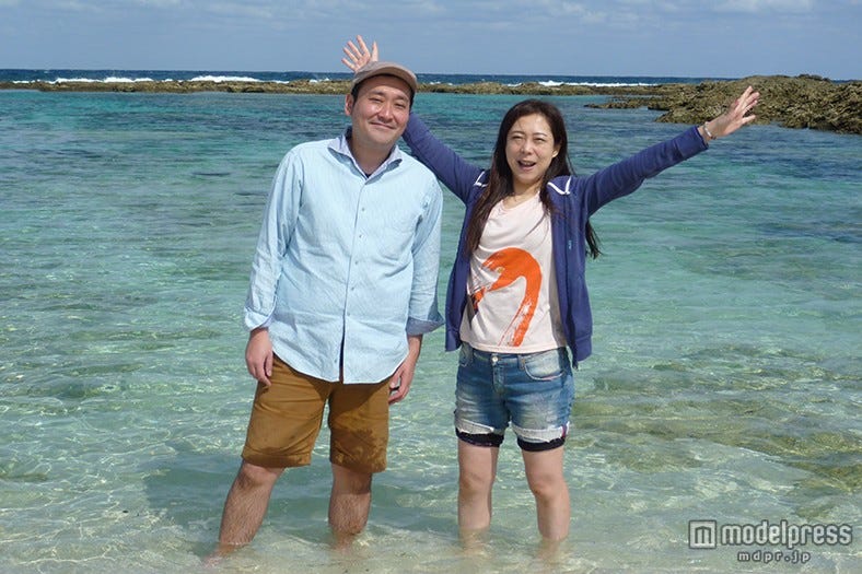 椿鬼奴&グランジ佐藤大、ハネムーンで喜界島へ
