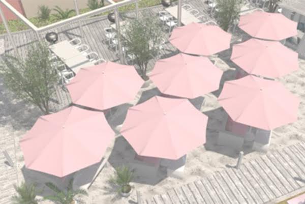 TOKYO SKY RESORT WILD BEACH SHINJUKU／画像提供：ルミネ