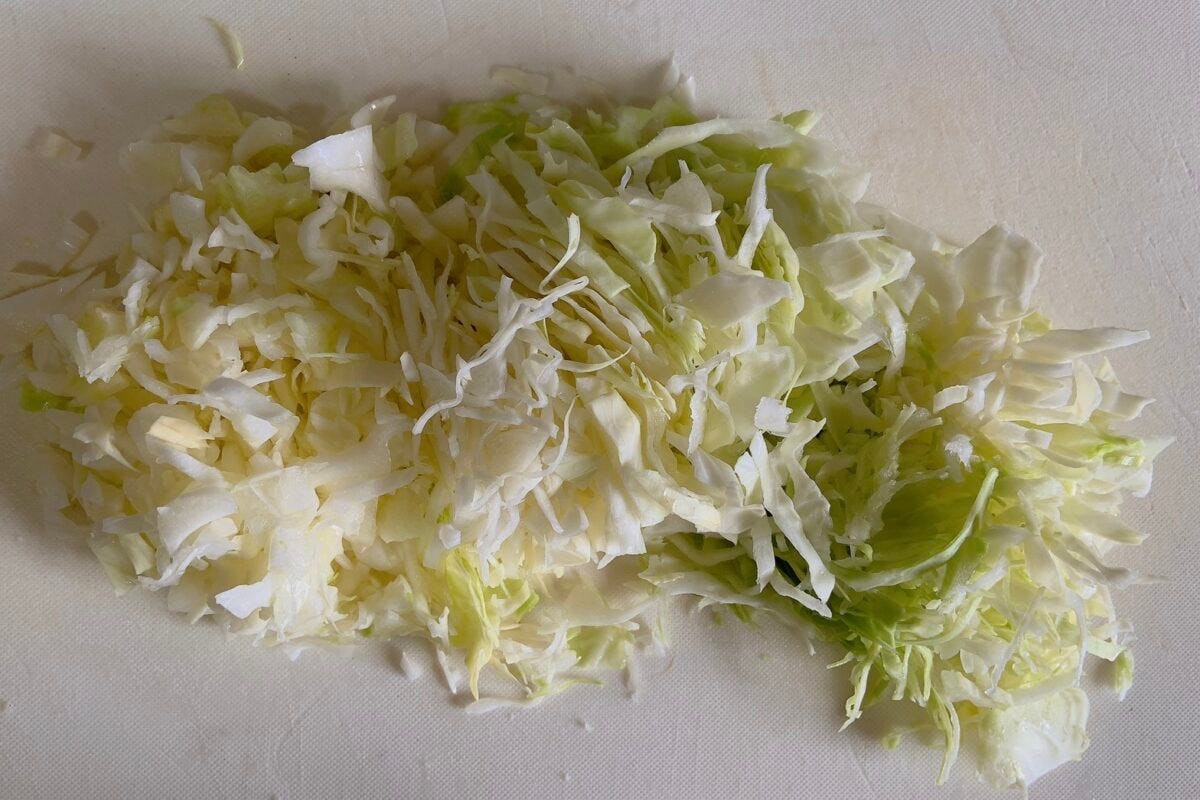 はんぺんで作るお好み焼き