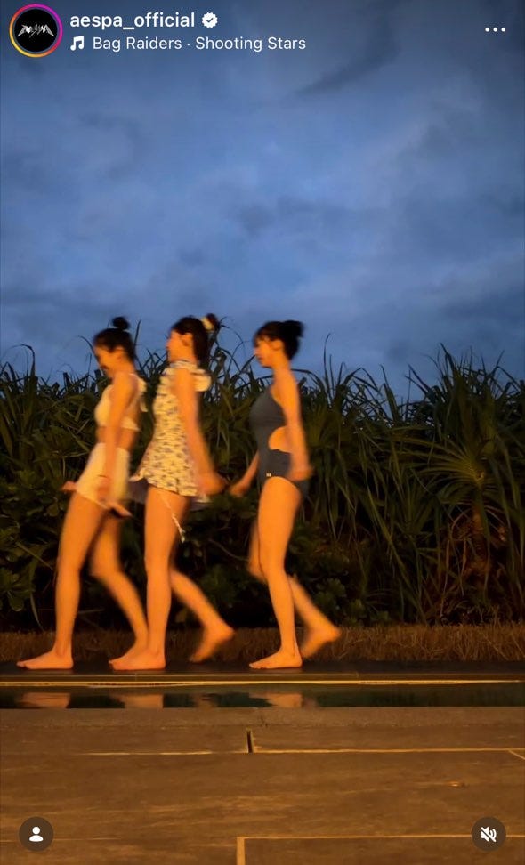 aespa Instagramより