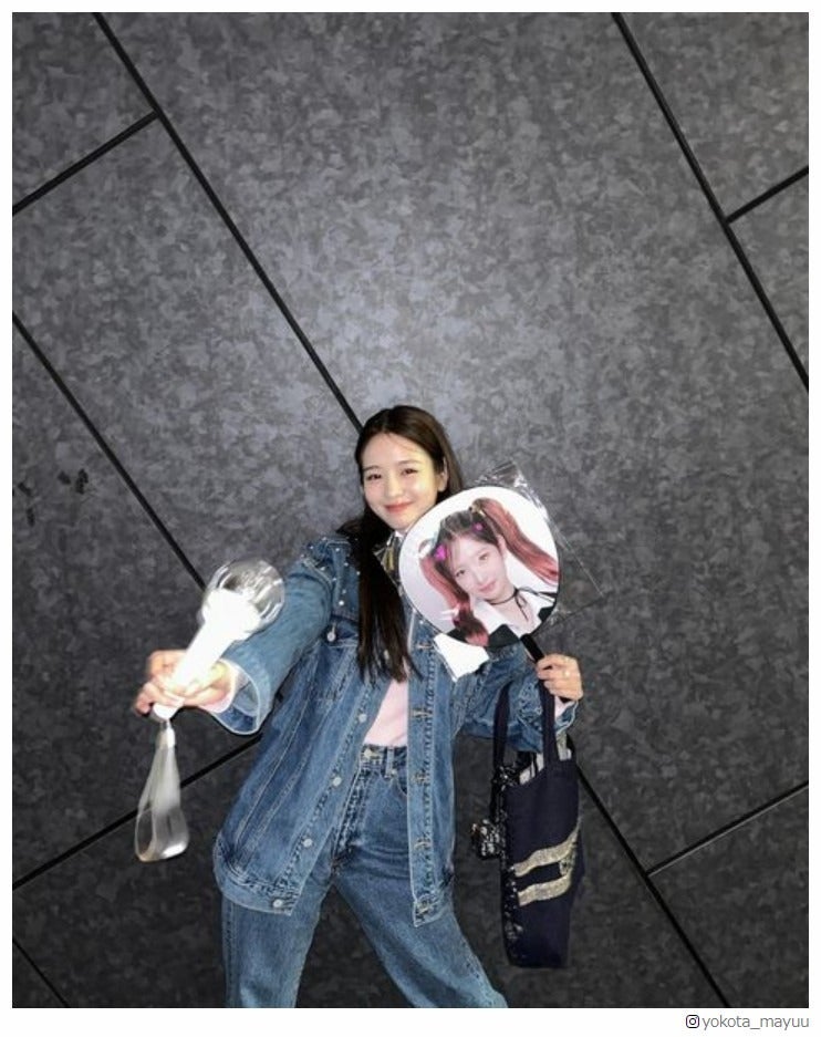 横田真悠／横田真悠Instagramより