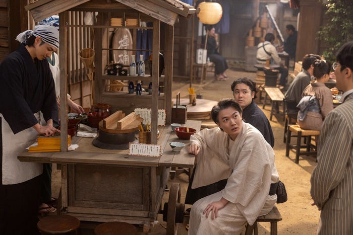 志尊淳、神木隆之介、前原瑞樹「らんまん」第117話(C)NHK