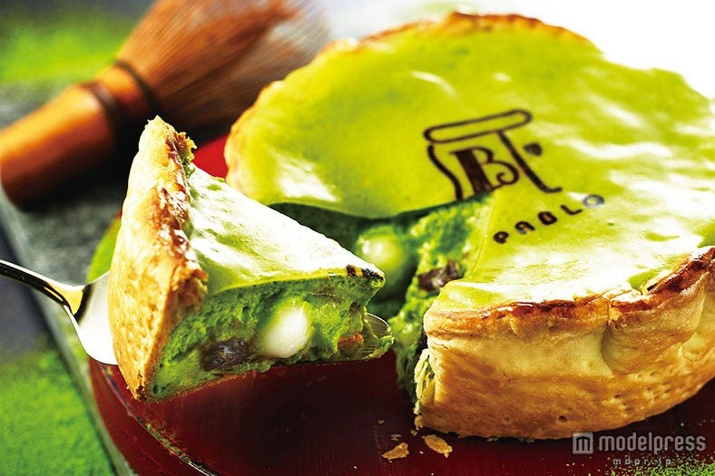 「PABLO」から抹茶味！ふわとろチーズタルトにつぶあん＆白玉のハーモニー