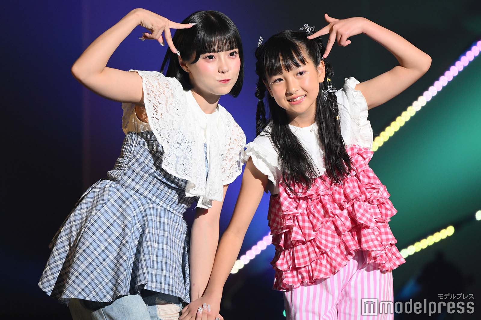 福⼭梨乃、橘内葵さん（C）モデルプレス