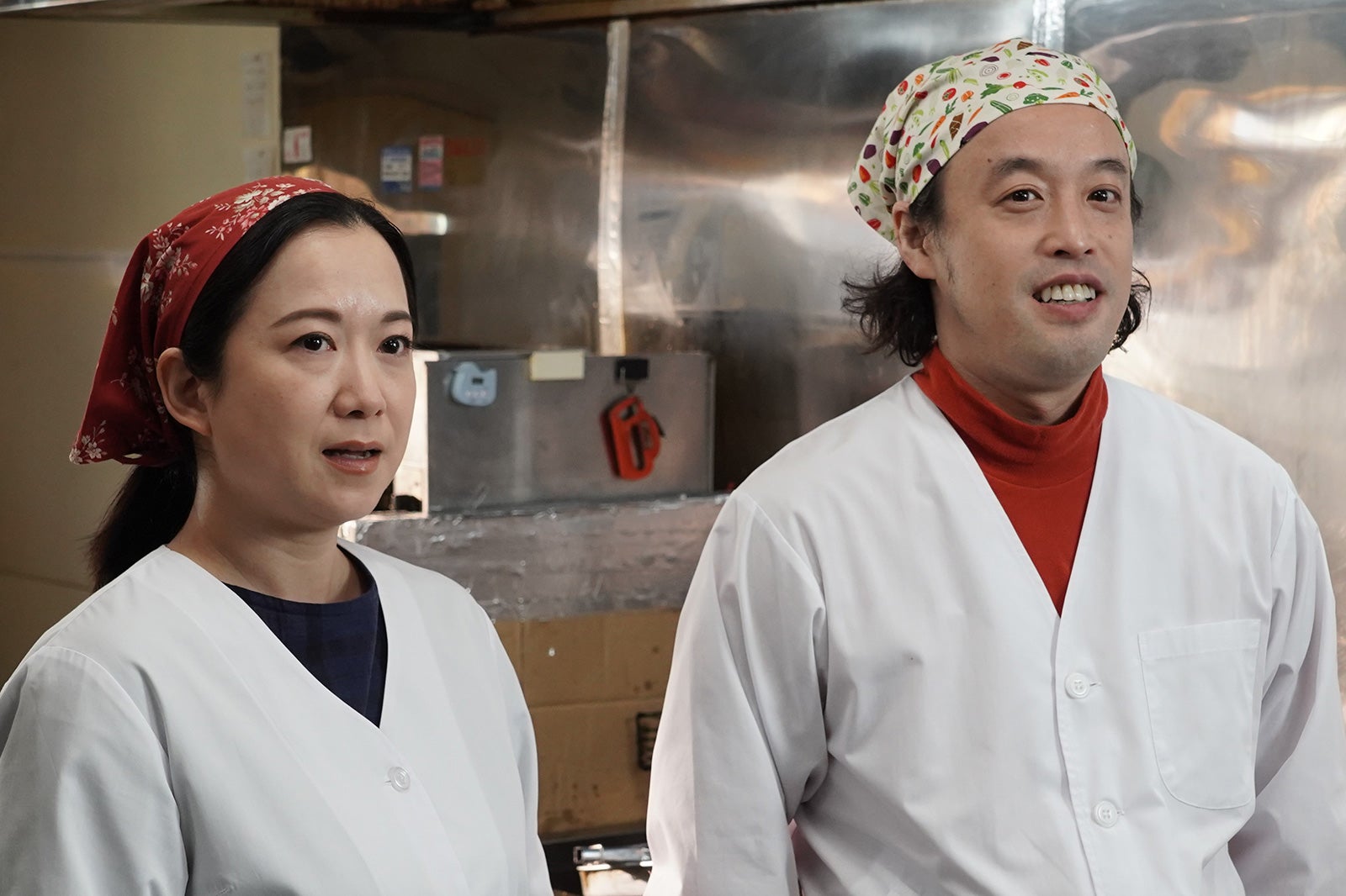 和久井映見、やついいちろう （C）カンテレ