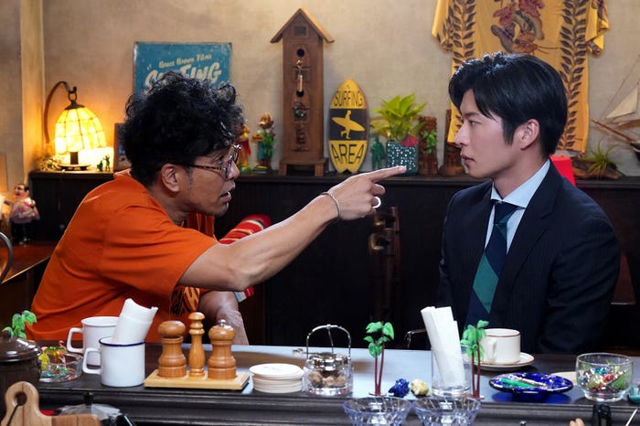 北村一輝、田中圭「わたしの宝物」第4話(C)フジテレビ